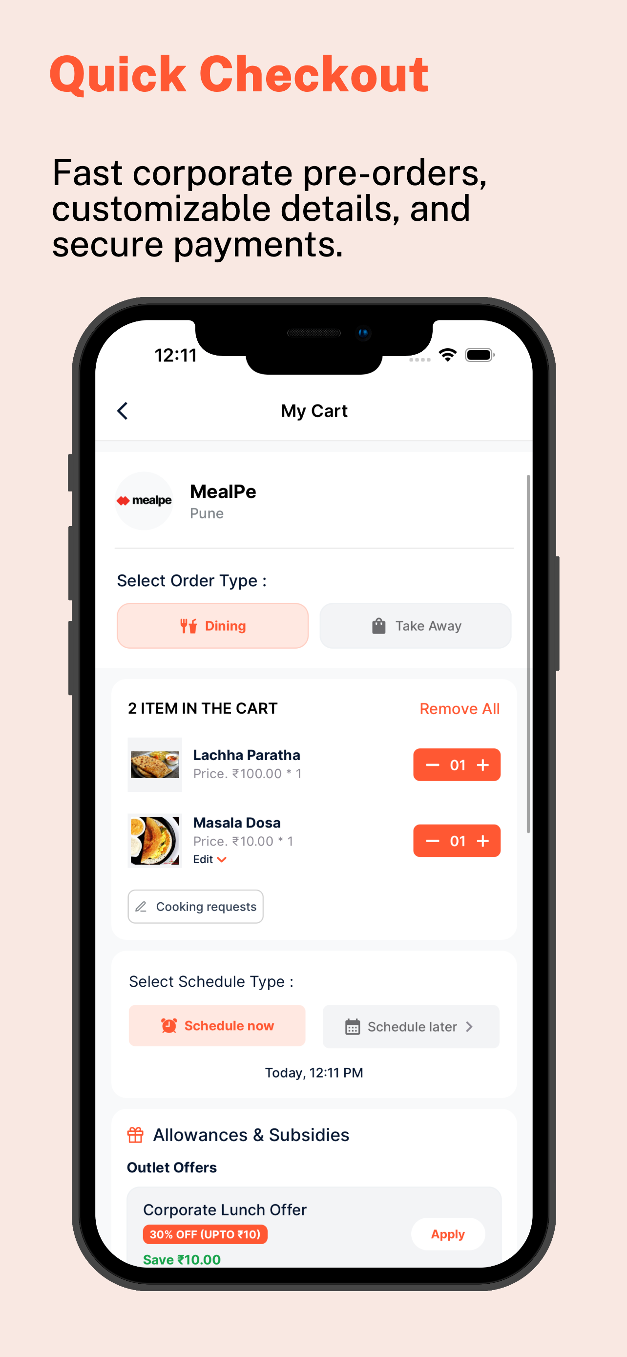 MealPe screenshot 4