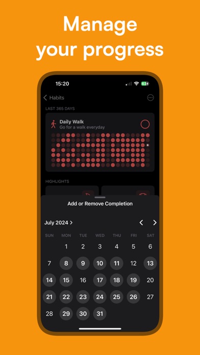 Habit Tracker - Streaks Screenshot