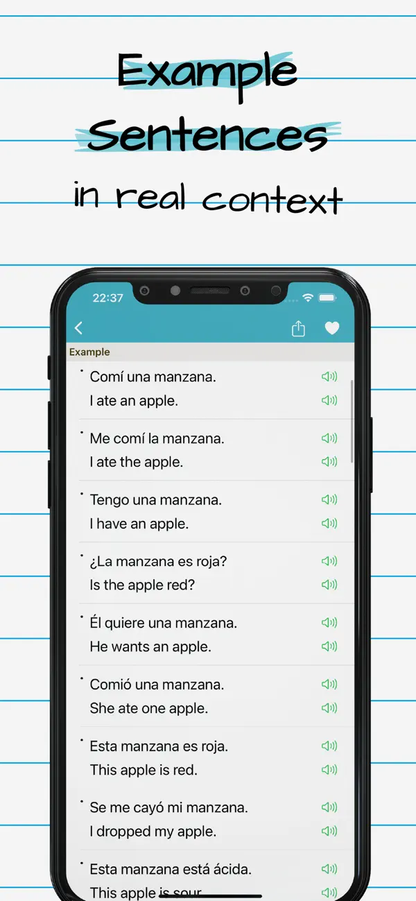 Screenshot #3 pour Spanish English Dictionary + +