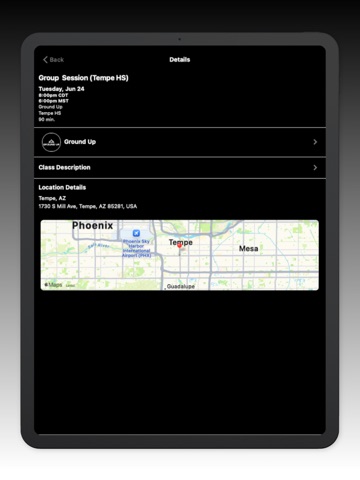 Ground Up QB iPad screenshot