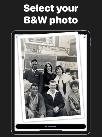 Colorize Black and White Pics° iPad screenshot