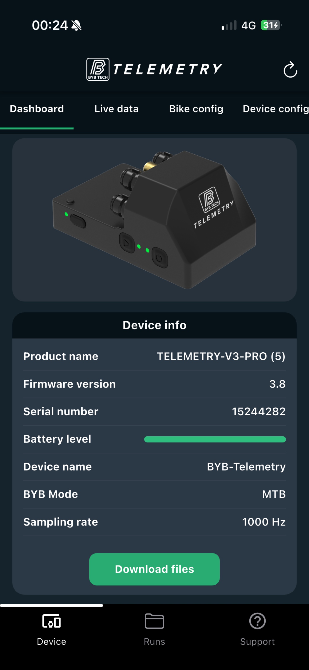 BYB Telemetry