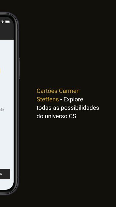 Cartão VIP Carmen Steffens Screenshot