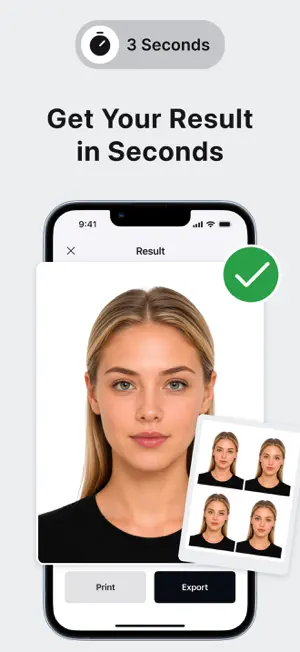 Passport Photo・ ID Photo maker screenshot 3