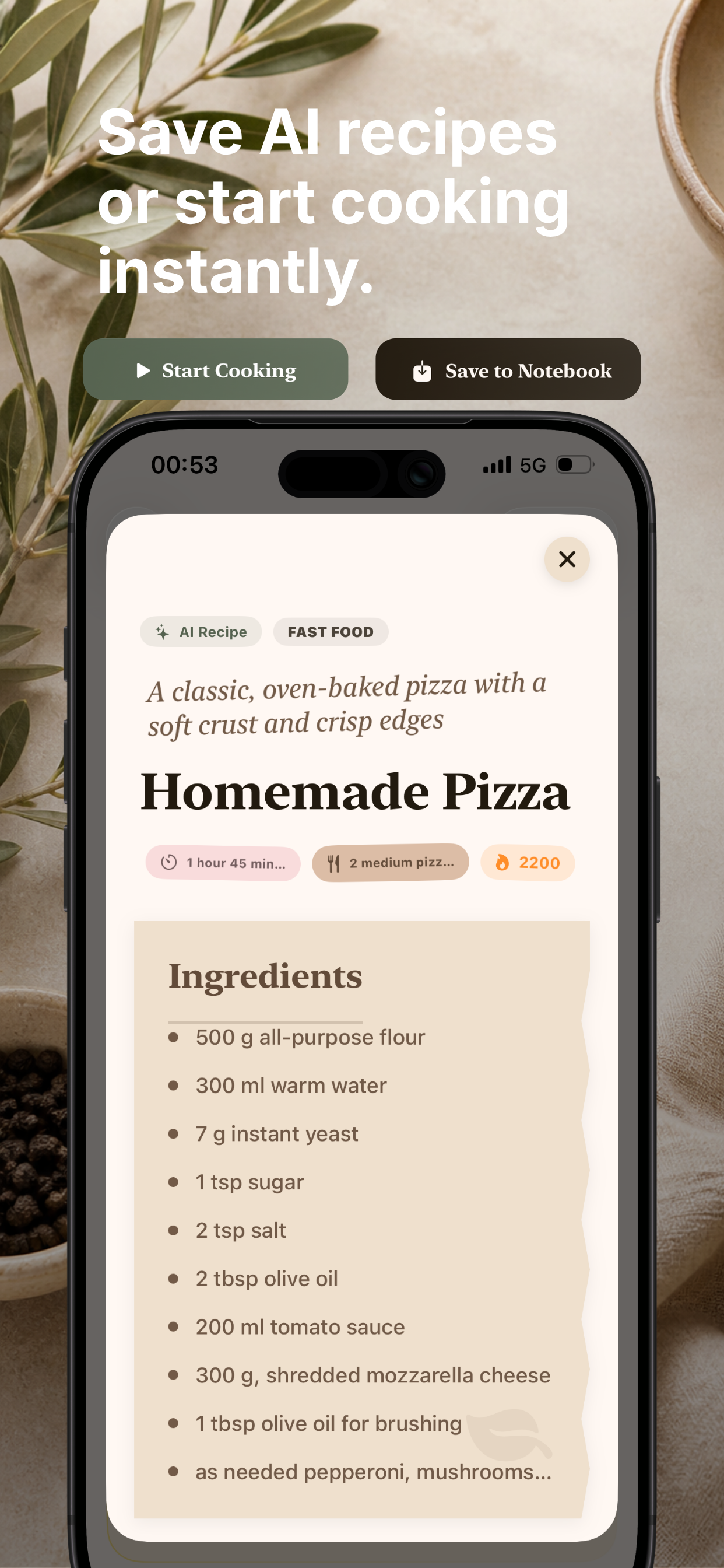 Cooklet: AI Recipe Book