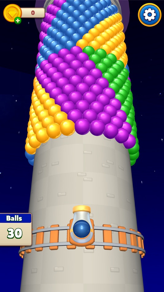 #1. Bubble Popper Ballz (iOS) Ved: ICEBEAR., JSC