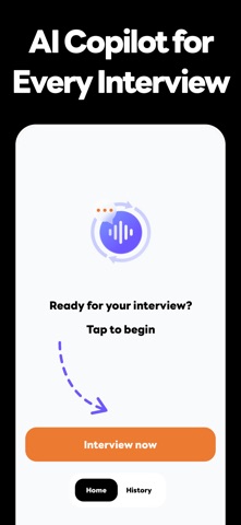Interview AI - AI Copilot iPhone screenshot