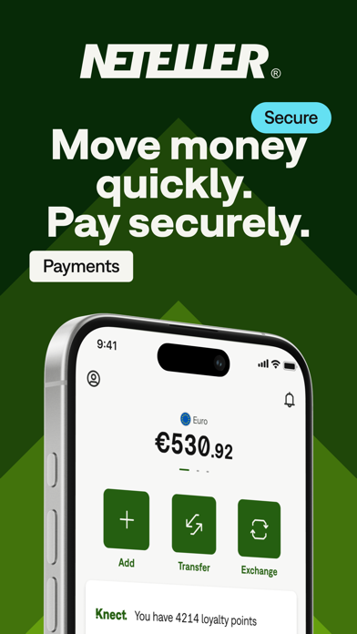 NETELLER - Money Transfer Screenshot