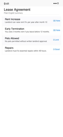 App screenshot