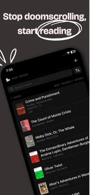 Bare Reader screenshot 1