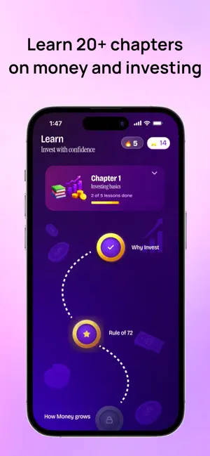 Adi: Learn to Invest screenshot 1