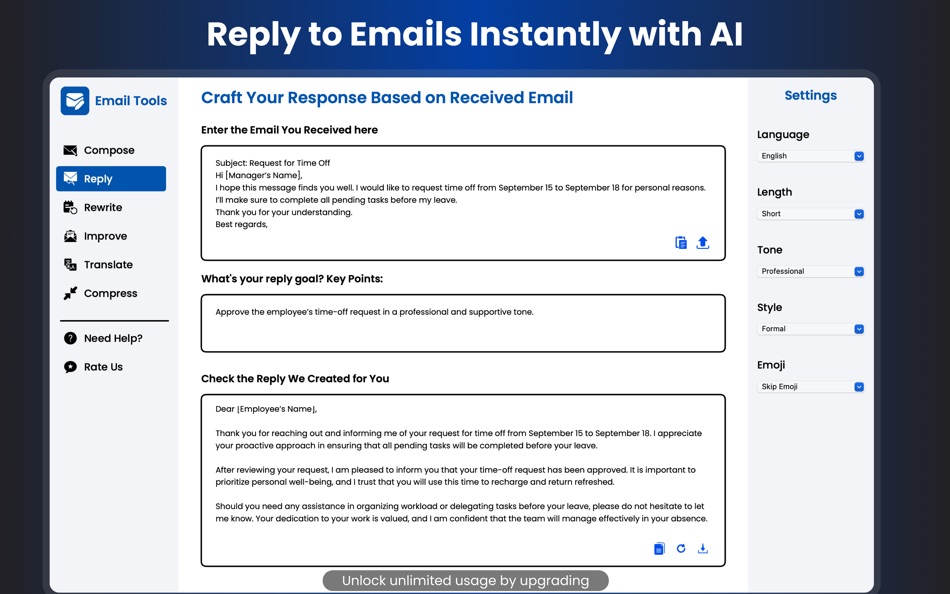 #3. AI Email Writer • GenMail (macOS) Bởi: Rab Nawaz Ali