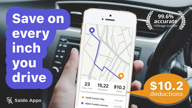 Mileage Tracker by Saldo Apps