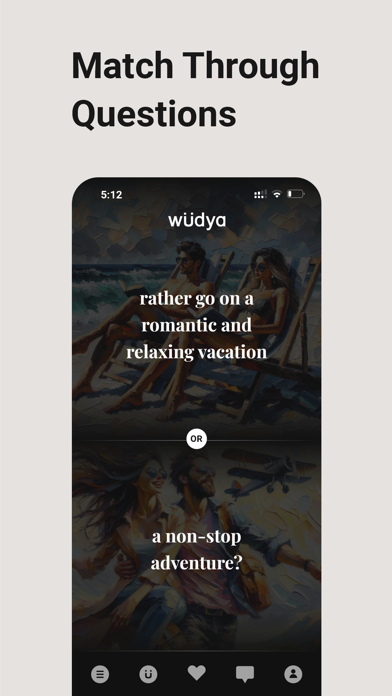 wüdya dating app Screenshot