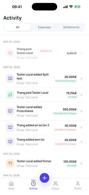 TeamSplit screenshot 2
