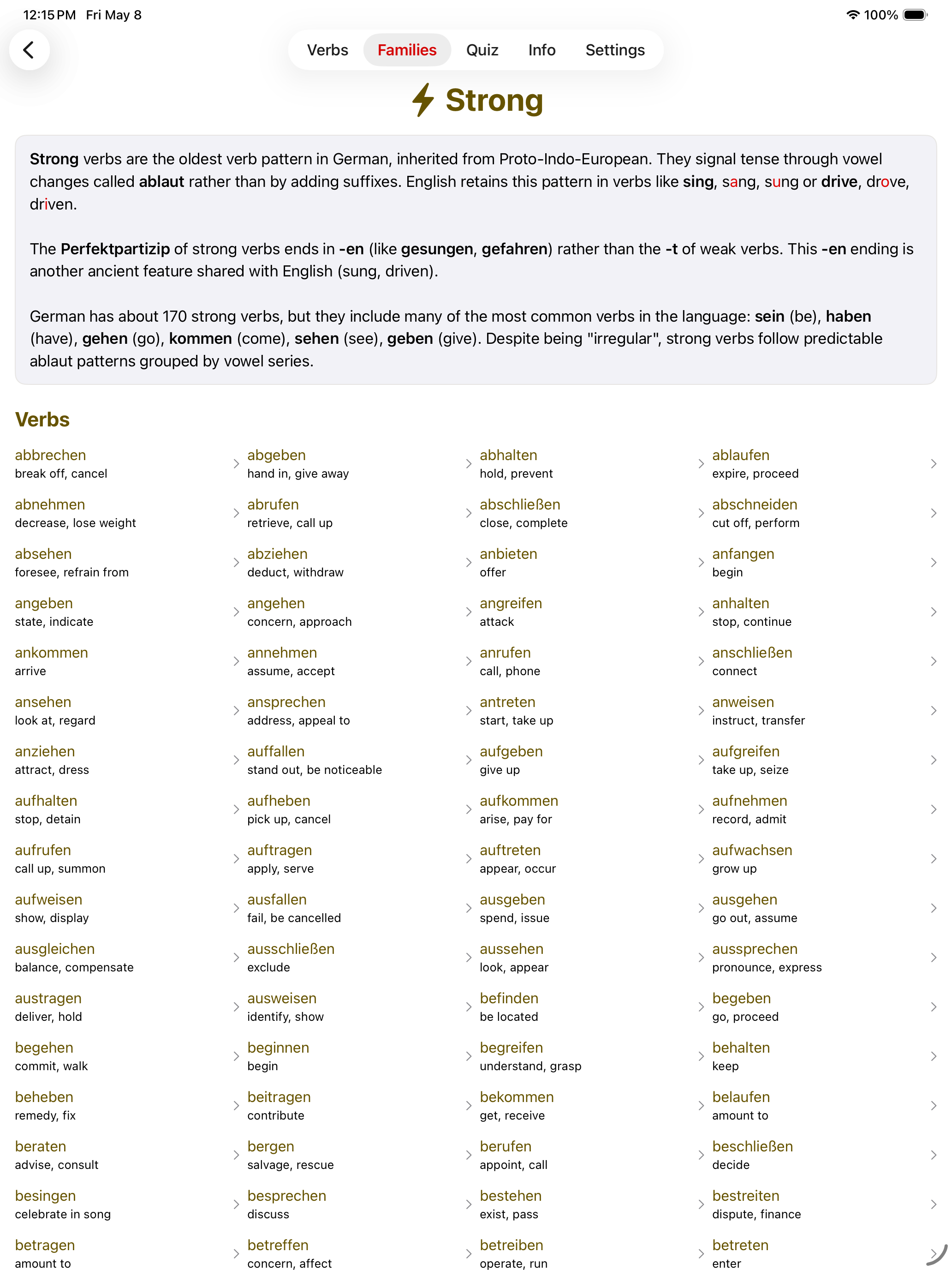 Konjugieren screenshot 15