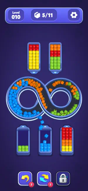 Fruits Sort: Color Puzzle screenshot 2