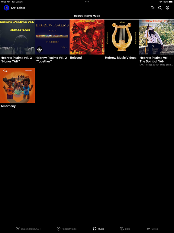 Gather YAH'S Saints iPad screenshot 3 - Education app