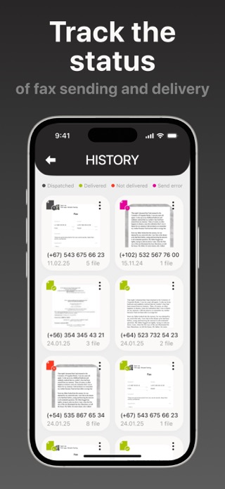 FAX app: Simple Faxing Screenshot 4 of 4