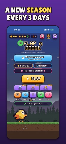 Flap n Dodge: Pixel Runner Screenshot 7 of 10