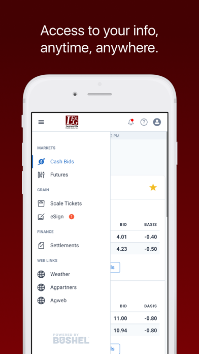 Lesterville Feed & Grain, Inc. Screenshot