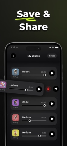Voice Changer & Modulator: EQO screenshot