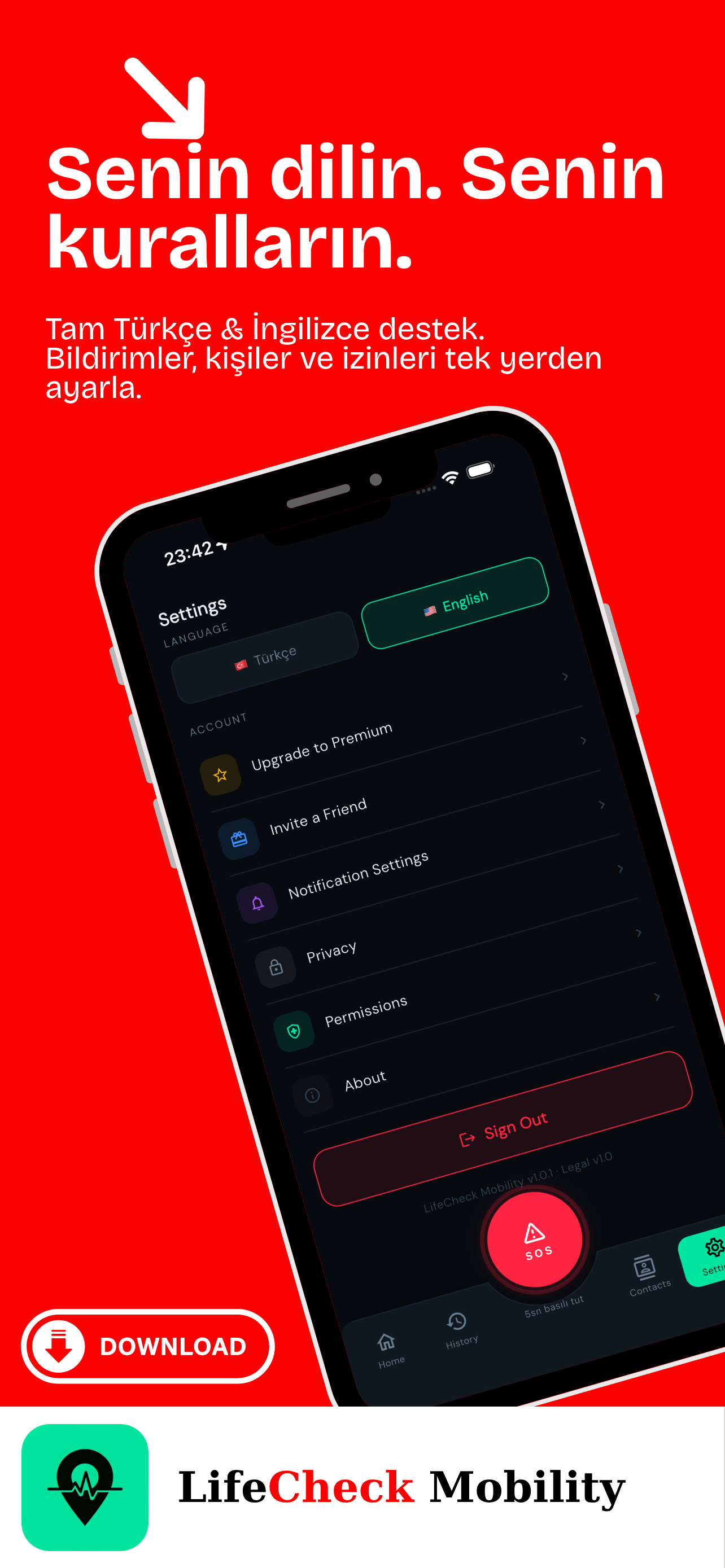 LifeCheck Mobility screenshot 4
