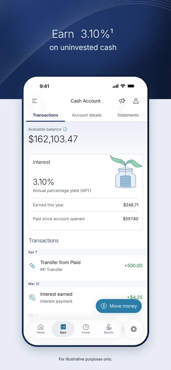 #5. M1: Invest & Bank Smarter (iOS) Által: M1 Finance LLC