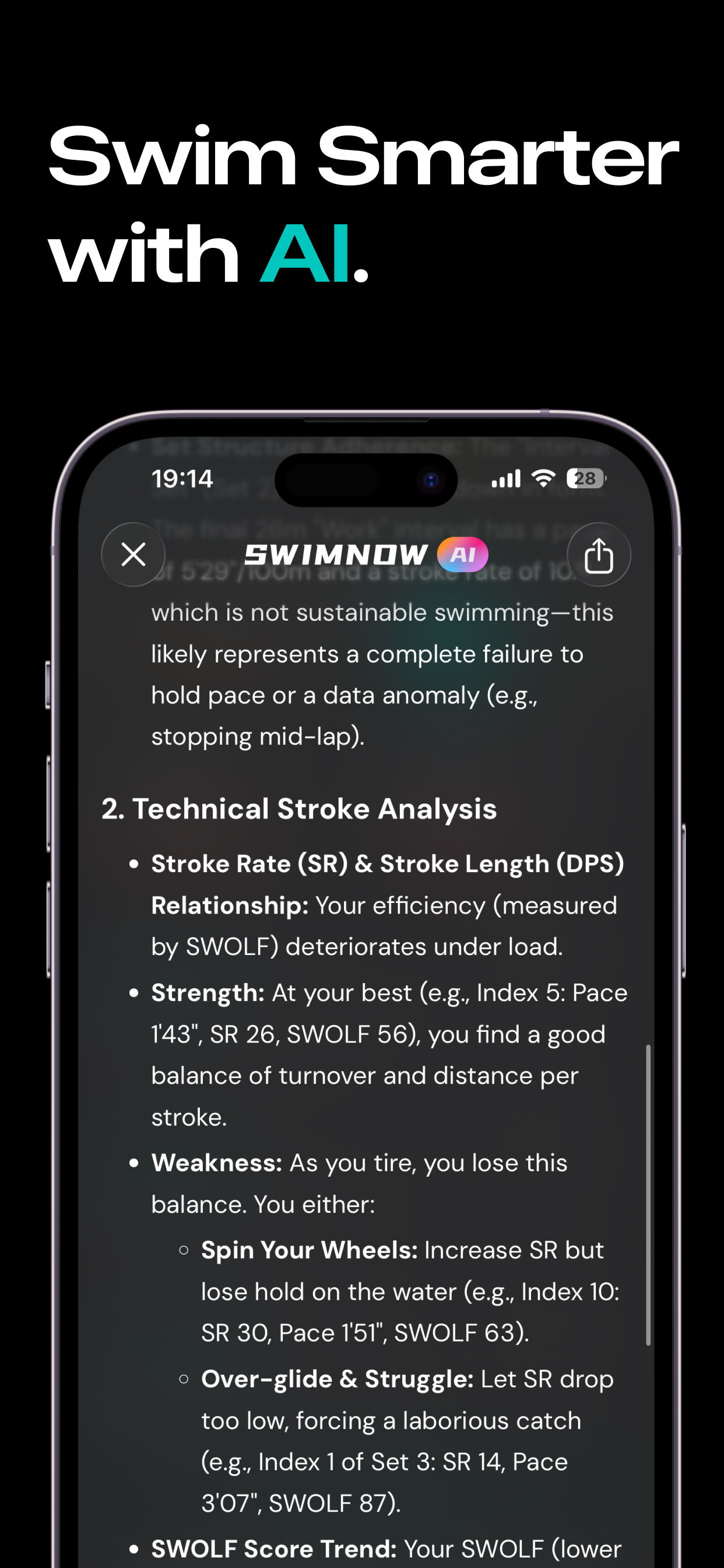 SwimNow: Swim Progress Tracker