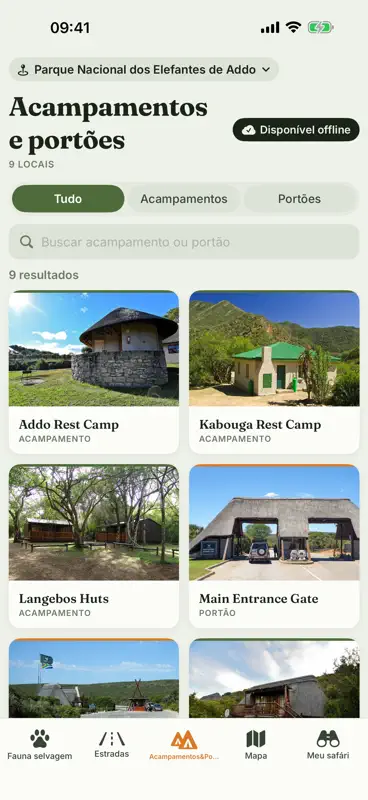 Addo Safari: Mapa e Guia screenshot 6 of 10