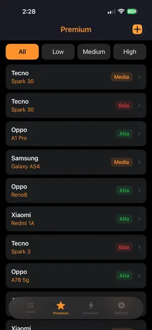 Sensibilidad Pro screenshot 4