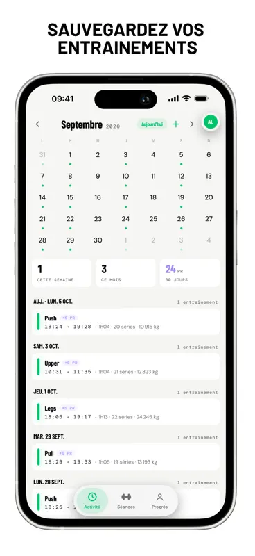 Epilog : Carnet de Musculation screenshot 8 of 9