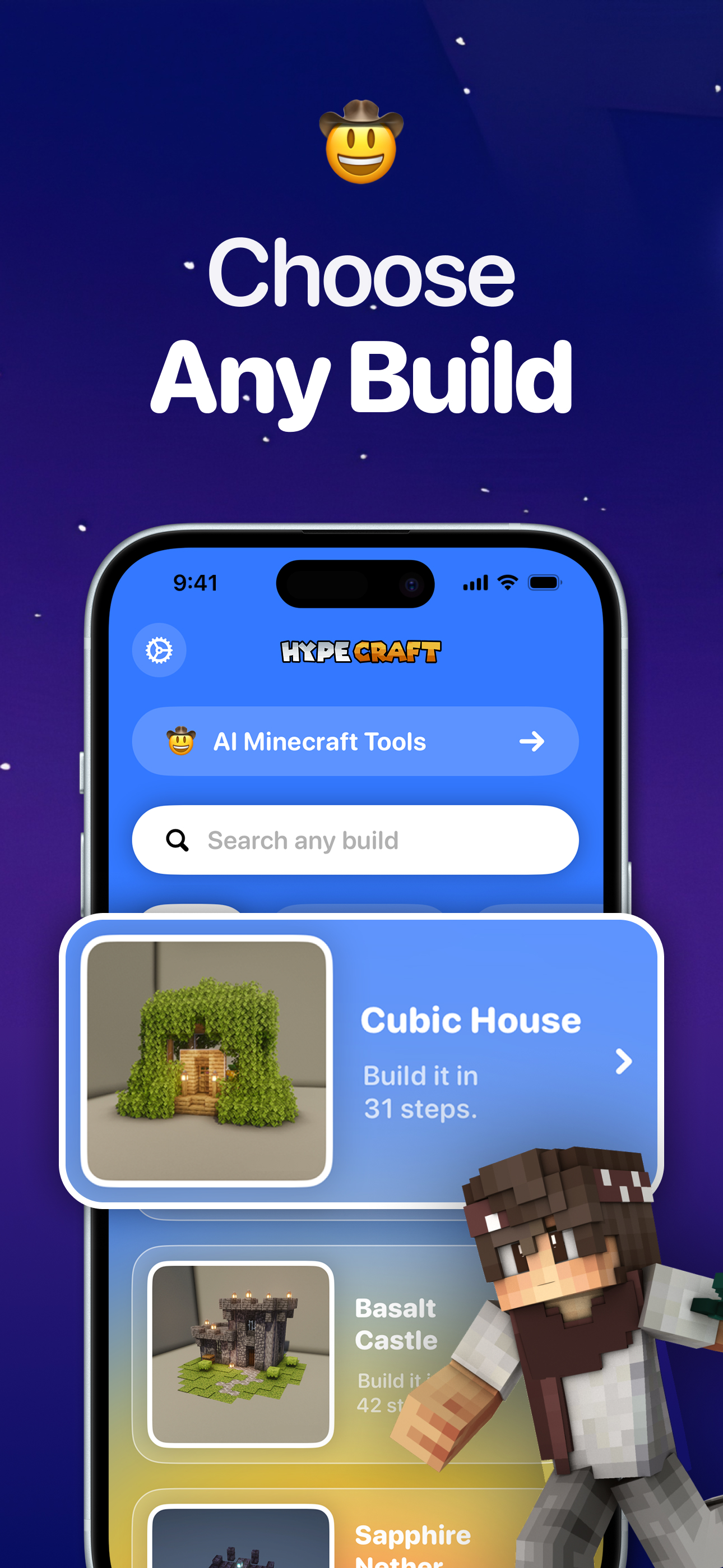 HypeCraft: Build for Minecraft