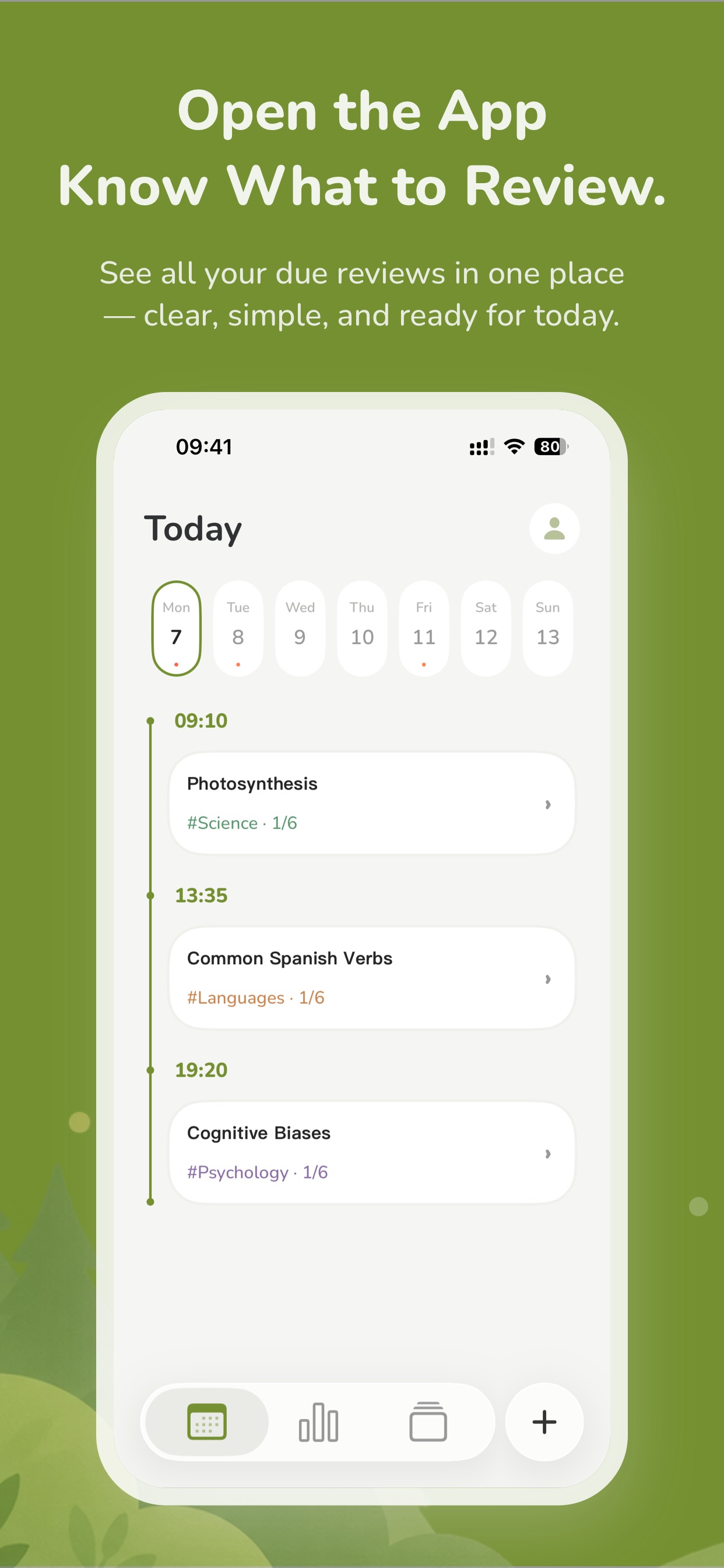 Screenshot 2 of NoteForest: Flashcards & Notes