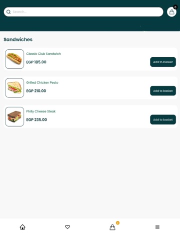 Yatta Bakery & Cafe iPad screenshot