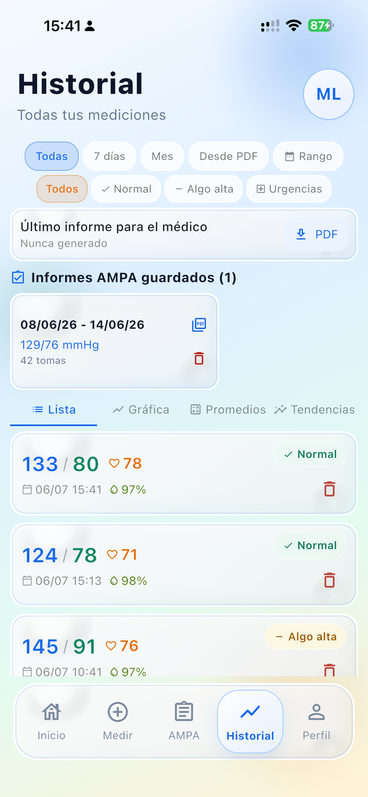 Mi Tensión Arterial screenshot 5
