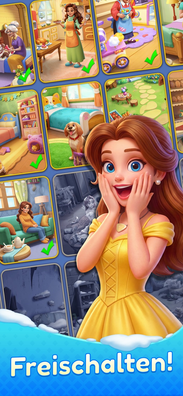 Tile Family®:Match Puzzle Game iOS Mod IPA screenshot 5 - iOS game interface