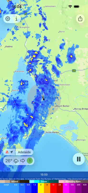 Rain Alarm screenshot 1 of 4