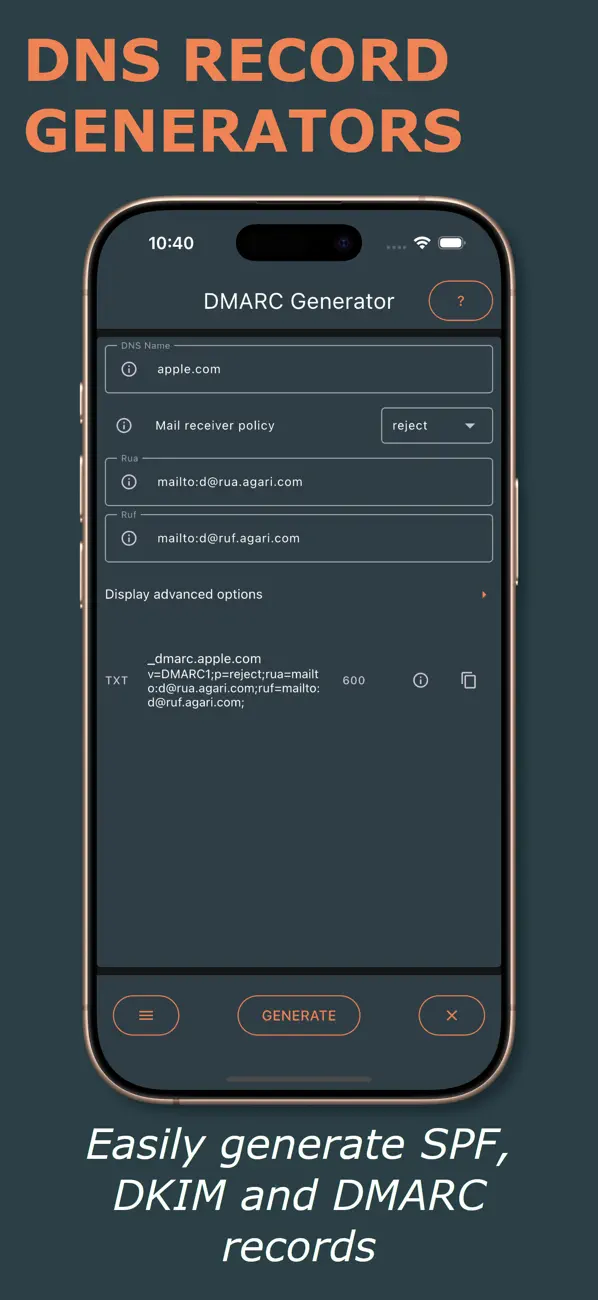 #3. DNS Toolkit (iOS) Ved: Daniel Linsenmeier