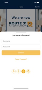 Route 31 Credit Union screenshot #2 for iPhone