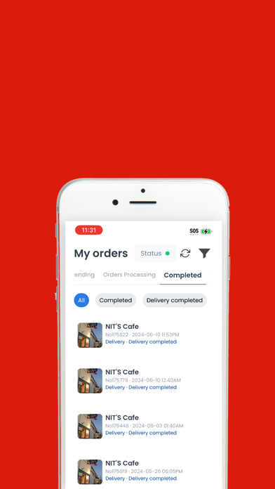 Food Runners Merchant Screenshot