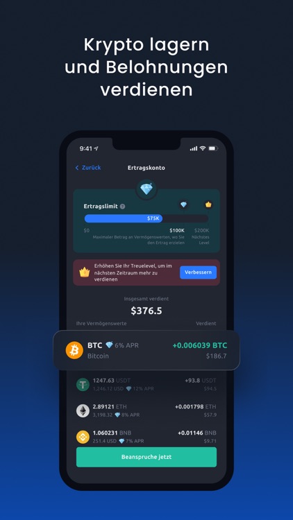 YouHodler: BTC & Krypto Wallet screenshot-4