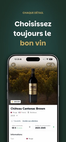 Winary - cave à vin digitale iPhone screenshot 3