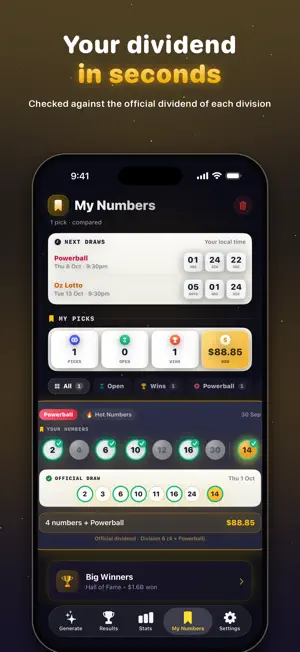 LOTTO AI AU screenshot 4