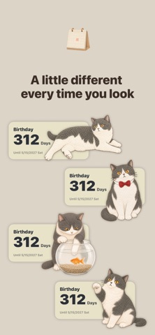 CatDays: Cat Countdown Screenshot 3 of 6