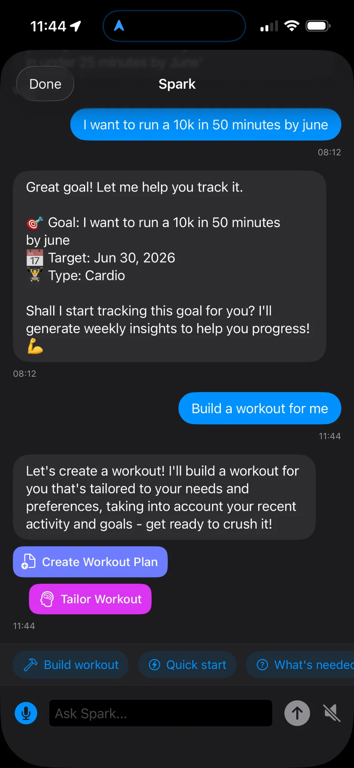 Gym Spark: AI Fitness Tracker screenshot 6