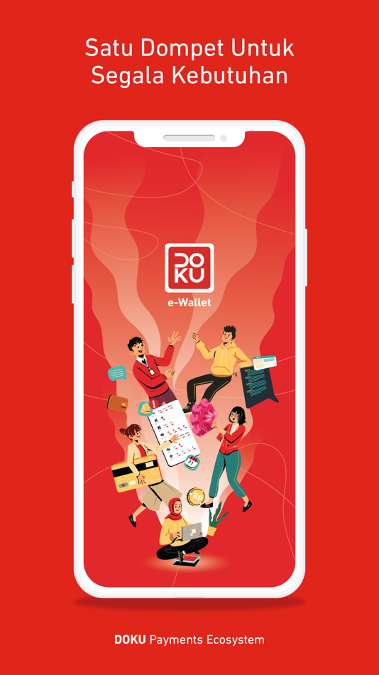 #1. DOKU e-Wallet (iOS) 게시자: PT Nusa Satu Inti Artha ( DOKU )