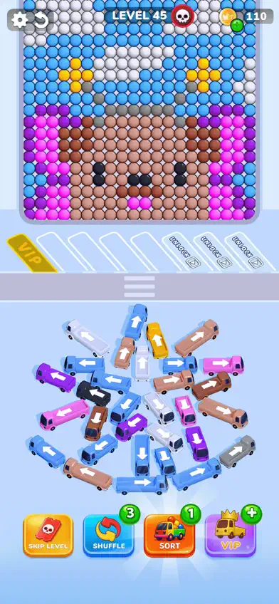 Bubble Bus: Parking Jam Puzzle screenshot 5