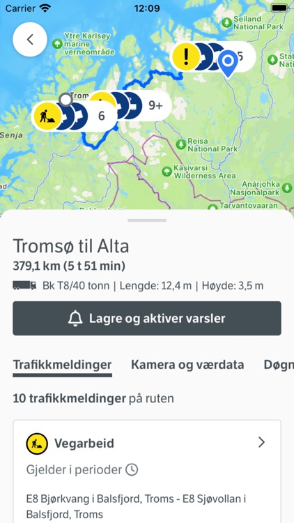 Vegvesen trafikk screenshot-4
