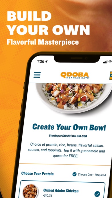 QDOBA Mexican Eats Screenshot
